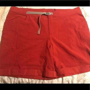 NWT Zyia Not Just A Trail Red Short (Long)